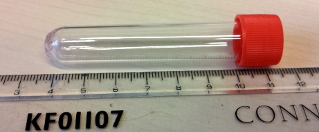 the 13x75mm plastic test tubefor HUD potting