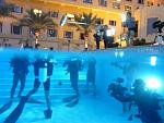 Khaled Zaki Pool dives with Mk6 rebreather