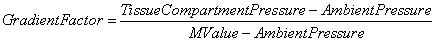 Gradient Factors